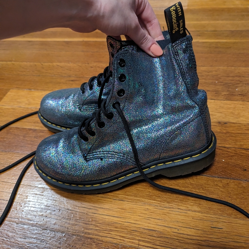 Doc Martens pascal 1460 oil slick